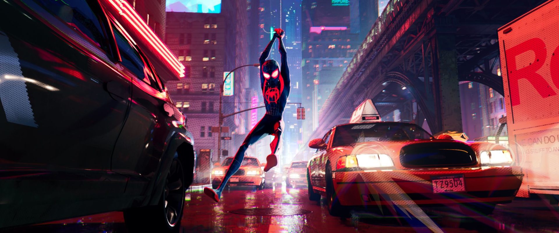 Miles Morales en acción en “Hombre Araña: Un nuevo universo” Credit Sony Pictures Releasing